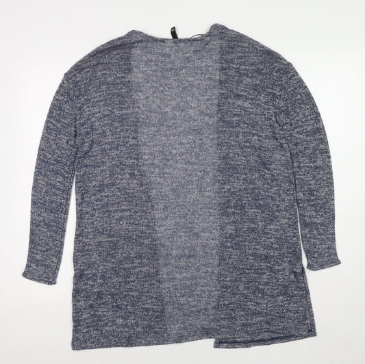 Womens UK Size XS Divided by H&M Blue Cardigan Jumper