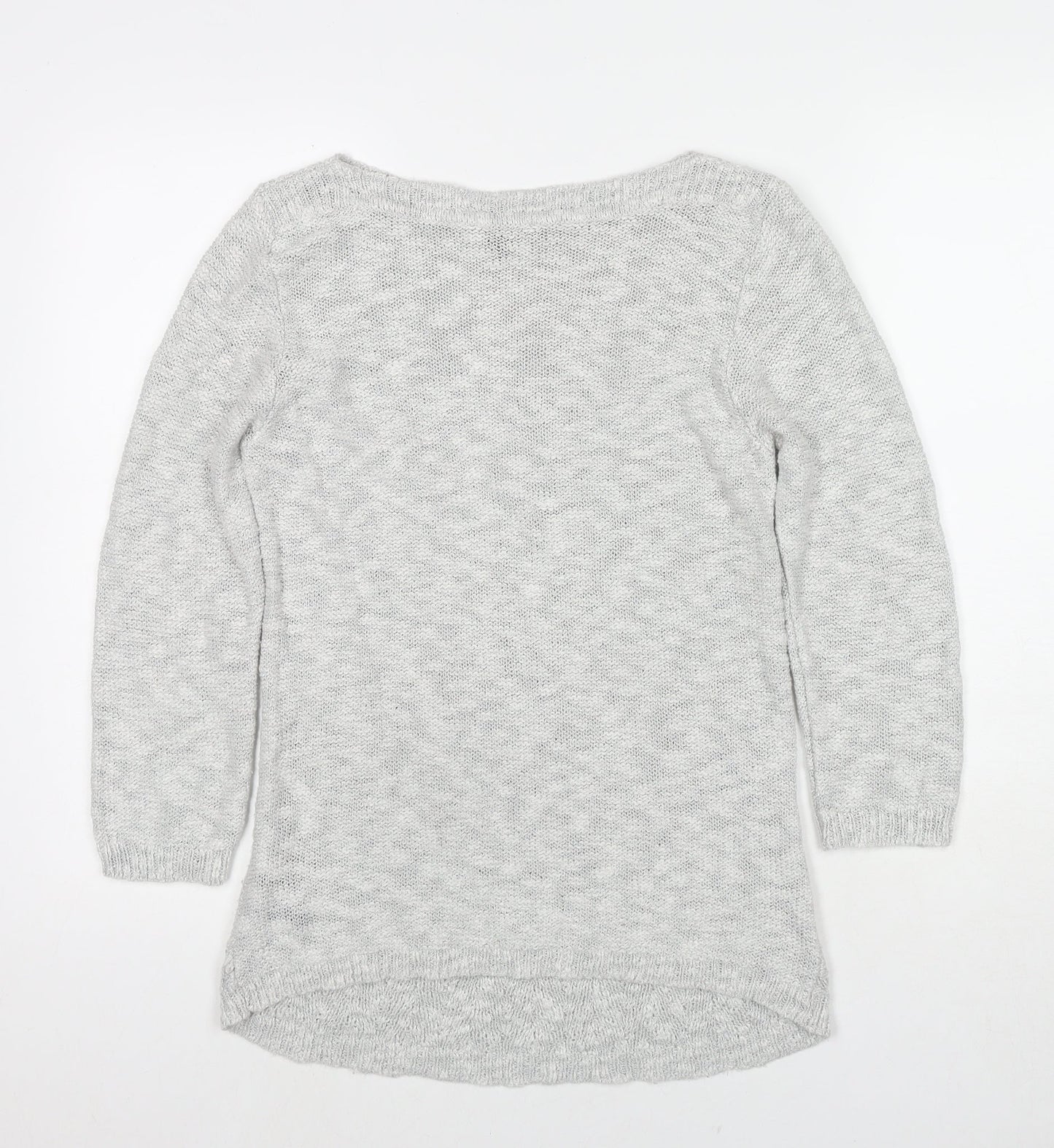 Womens UK Size 10 Marks and Spencer Grey Pullover Jumper