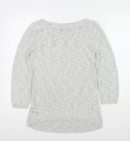 Womens UK Size 10 Marks and Spencer Grey Pullover Jumper