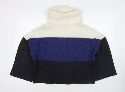 Womens UK Size M Only Multicoloured Pullover Jumper