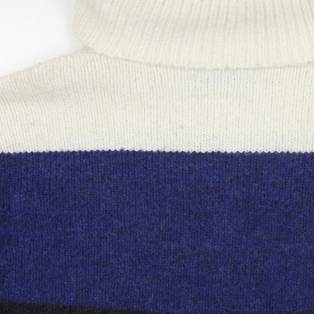 Womens UK Size M Only Multicoloured Pullover Jumper