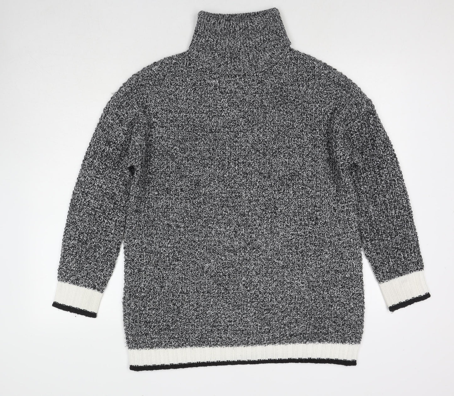 Womens UK Size S H&M Black Pullover Jumper