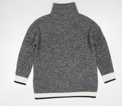 Womens UK Size S H&M Black Pullover Jumper