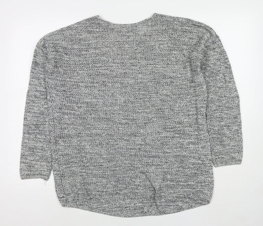 Womens UK Size M H&M Grey Pullover Jumper