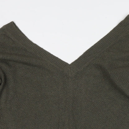 Womens UK Size XS Yes Lola Green Tunic Jumper