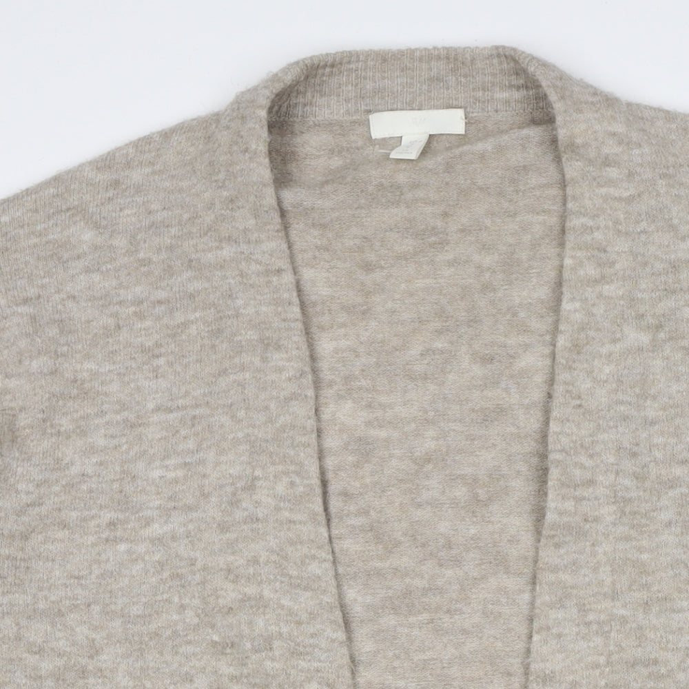 Womens UK Size M H&M Beige Cape Jumper