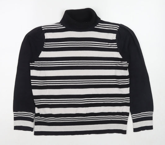 Womens UK Size 18 M&Co Black Pullover Jumper