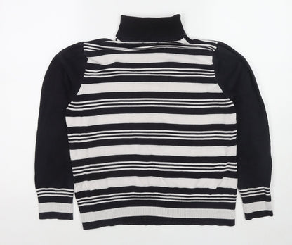 Womens UK Size 18 M&Co Black Pullover Jumper