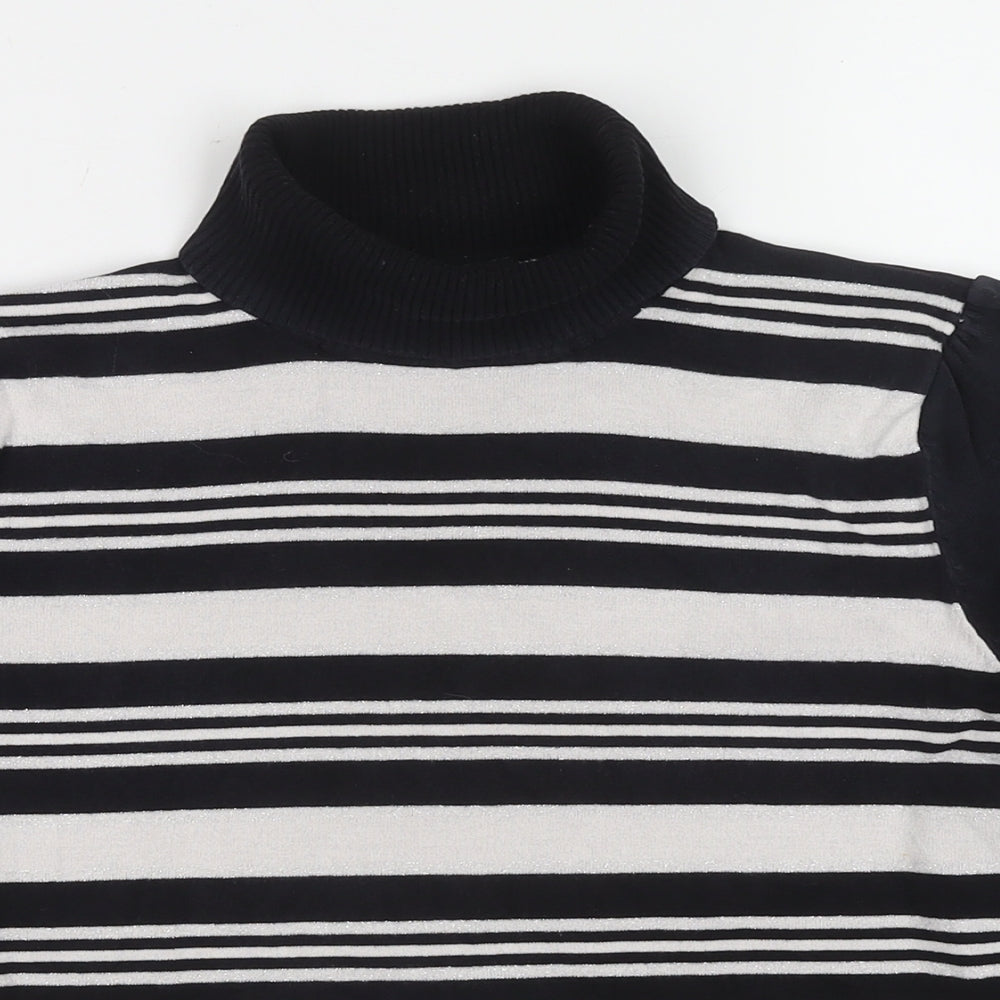 Womens UK Size 18 M&Co Black Pullover Jumper
