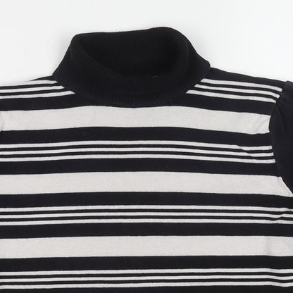 Womens UK Size 18 M&Co Black Pullover Jumper