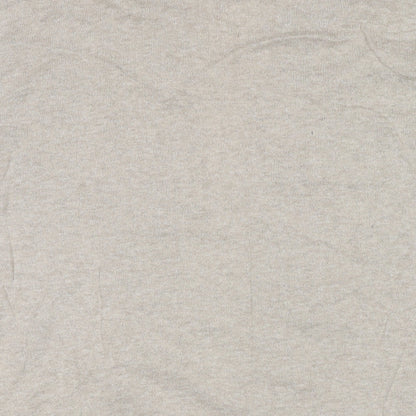 Gap Womens Beige V-Neck Cotton Cape Jumper Size M