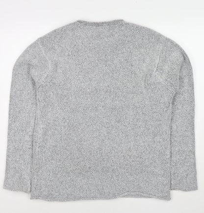 Womens UK Size S Divided by H&M Grey Pullover Jumper