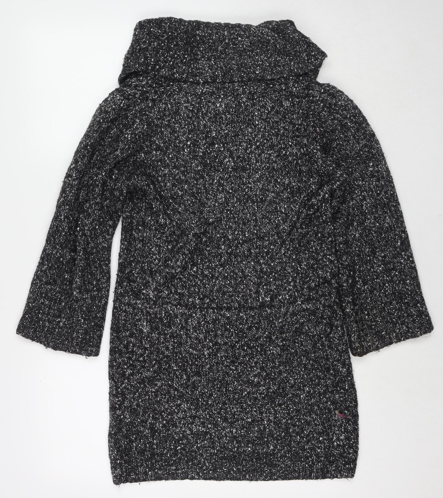 Womens UK Size S Monsoon Grey Tunic Jumper