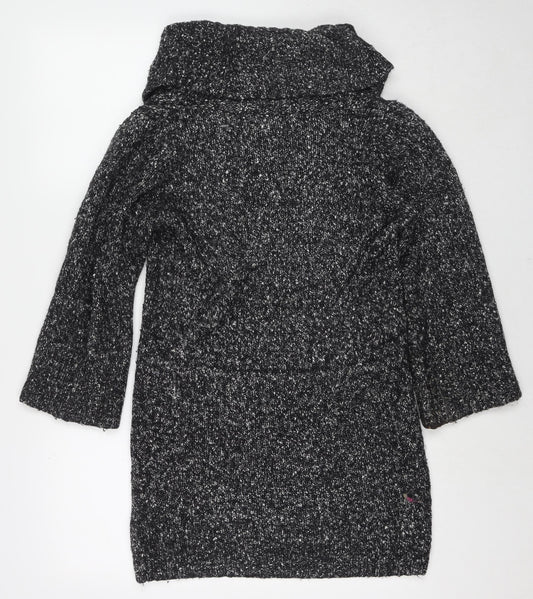 Womens UK Size S Monsoon Grey Tunic Jumper