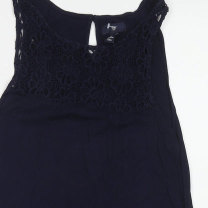 Womens UK Size S Gap Blue Basic Tank