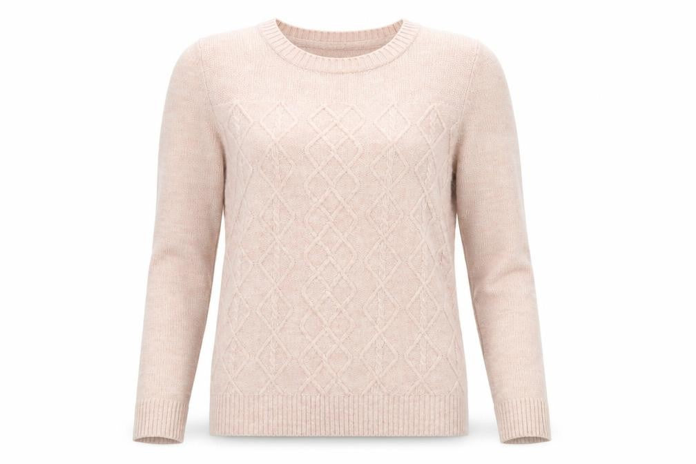 Womens UK Size 10 Maine New England Pink Pullover Jumper