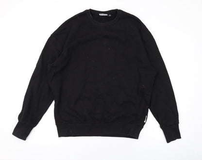 Womens UK Size 10 ASOS Black Pullover Sweatshirt