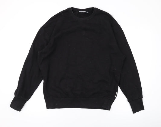 Womens UK Size 10 ASOS Black Pullover Sweatshirt