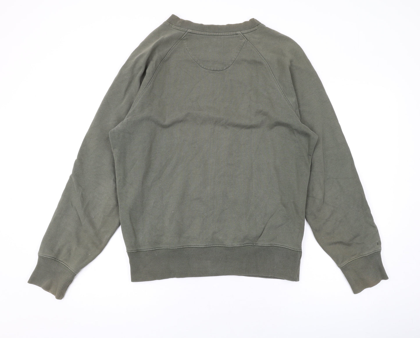 Realm & Empire Mens Green Cotton Pullover Sweatshirt Size S