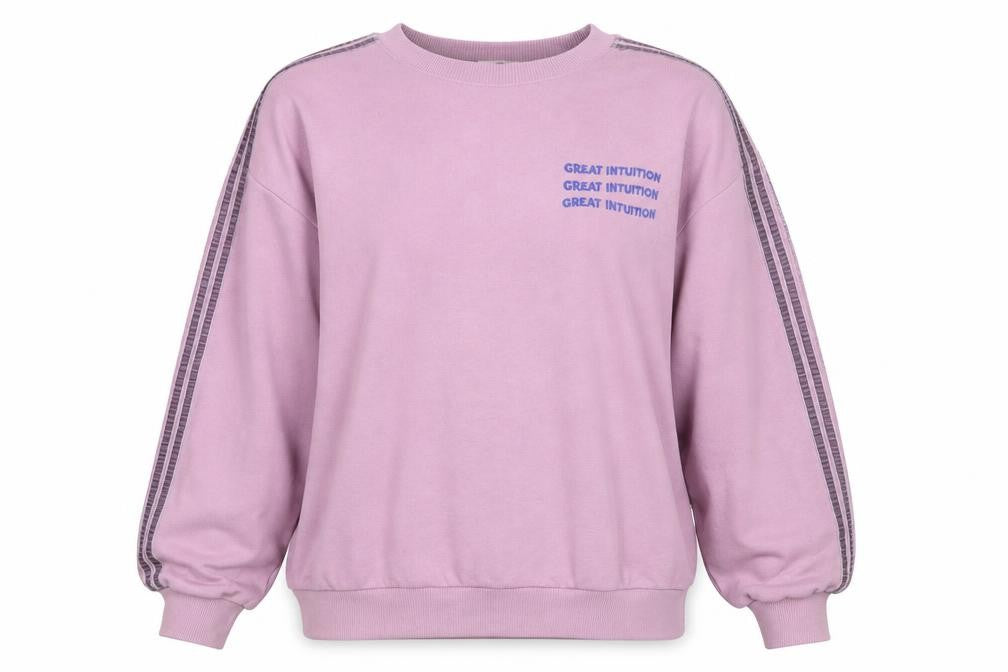 Womens UK Size M Pull&Bear Purple Pullover Sweatshirt