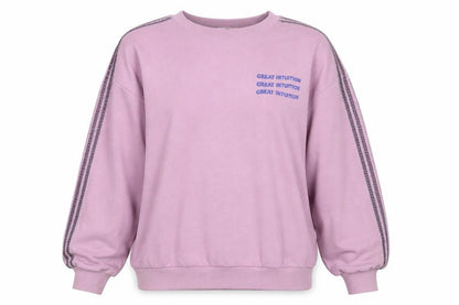 Womens UK Size M Pull&Bear Purple Pullover Sweatshirt