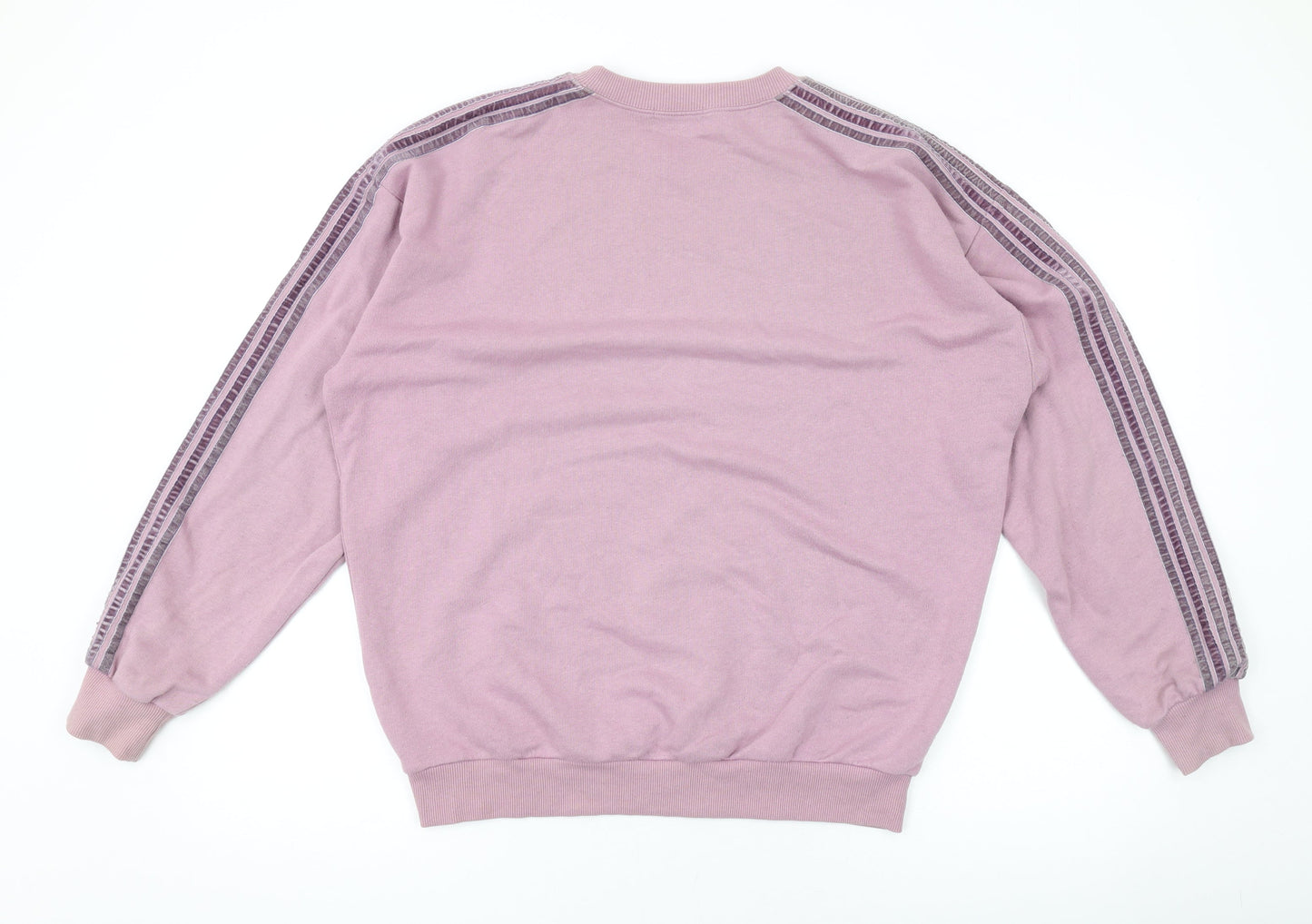 Womens UK Size M Pull&Bear Purple Pullover Sweatshirt