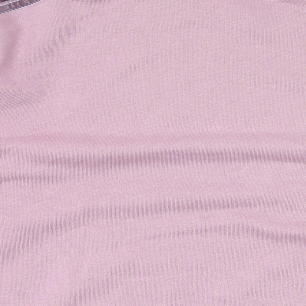 Womens UK Size M Pull&Bear Purple Pullover Sweatshirt