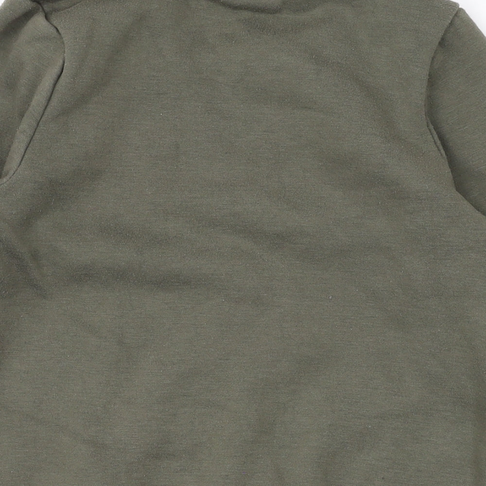 Womens UK Size 4 Disney Green Pullover Sweatshirt