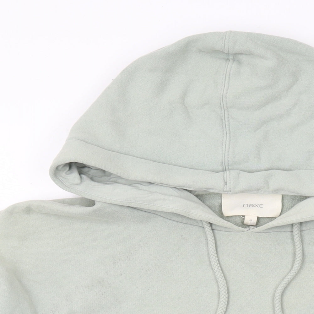 Womens UK Size M NEXT Green Pullover Hoodie
