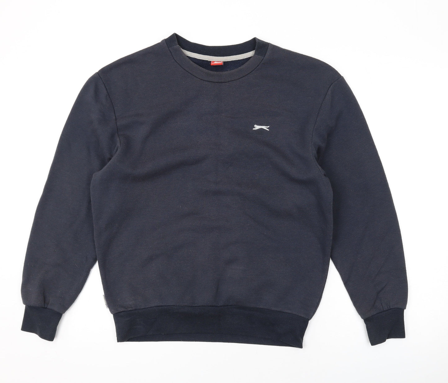 Slazenger Boys Blue Cotton Pullover Sweatshirt Size 13 Years Pullover