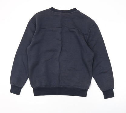 Slazenger Boys Blue Cotton Pullover Sweatshirt Size 13 Years Pullover