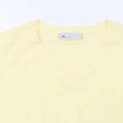 Womens UK Size 14 BHS Yellow Pullover Jumper