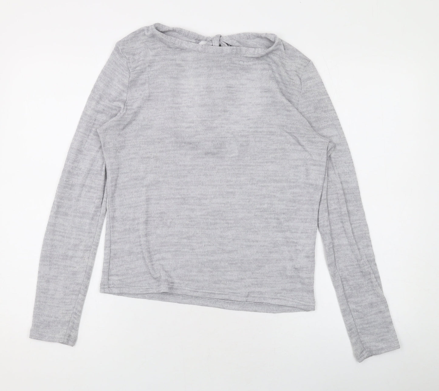 Womens UK Size L Divided by H&M Grey Pullover Jumper