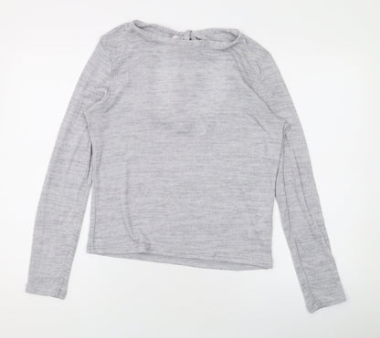 Womens UK Size L Divided by H&M Grey Pullover Jumper