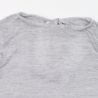 Womens UK Size L Divided by H&M Grey Pullover Jumper