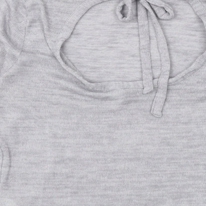Womens UK Size L Divided by H&M Grey Pullover Jumper