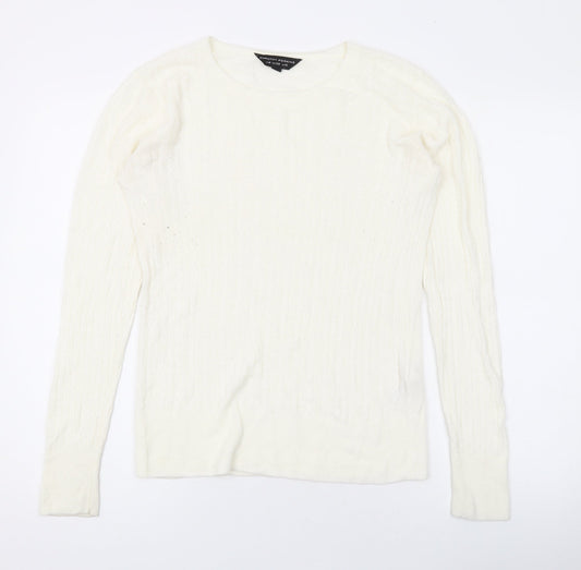 Womens UK Size 10 Dorothy Perkins Ivory Pullover Jumper