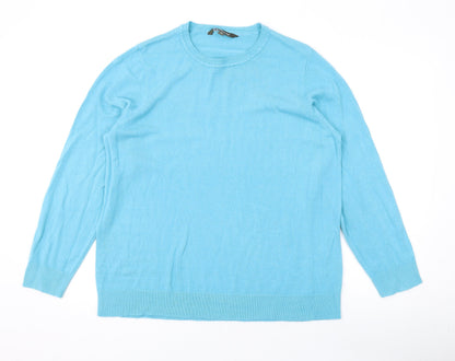 Womens UK Size 12 Bonmarché Blue Pullover Jumper