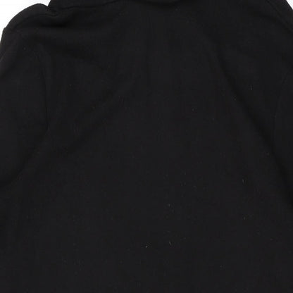 Dorothy Perkins Womens Black Roll Neck Polyester Pullover Jumper Size 10
