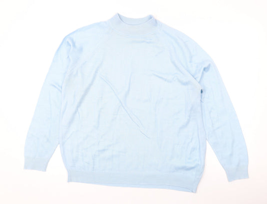 Womens UK Size 14 Debenhams Blue Pullover Jumper