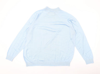 Womens UK Size 14 Debenhams Blue Pullover Jumper
