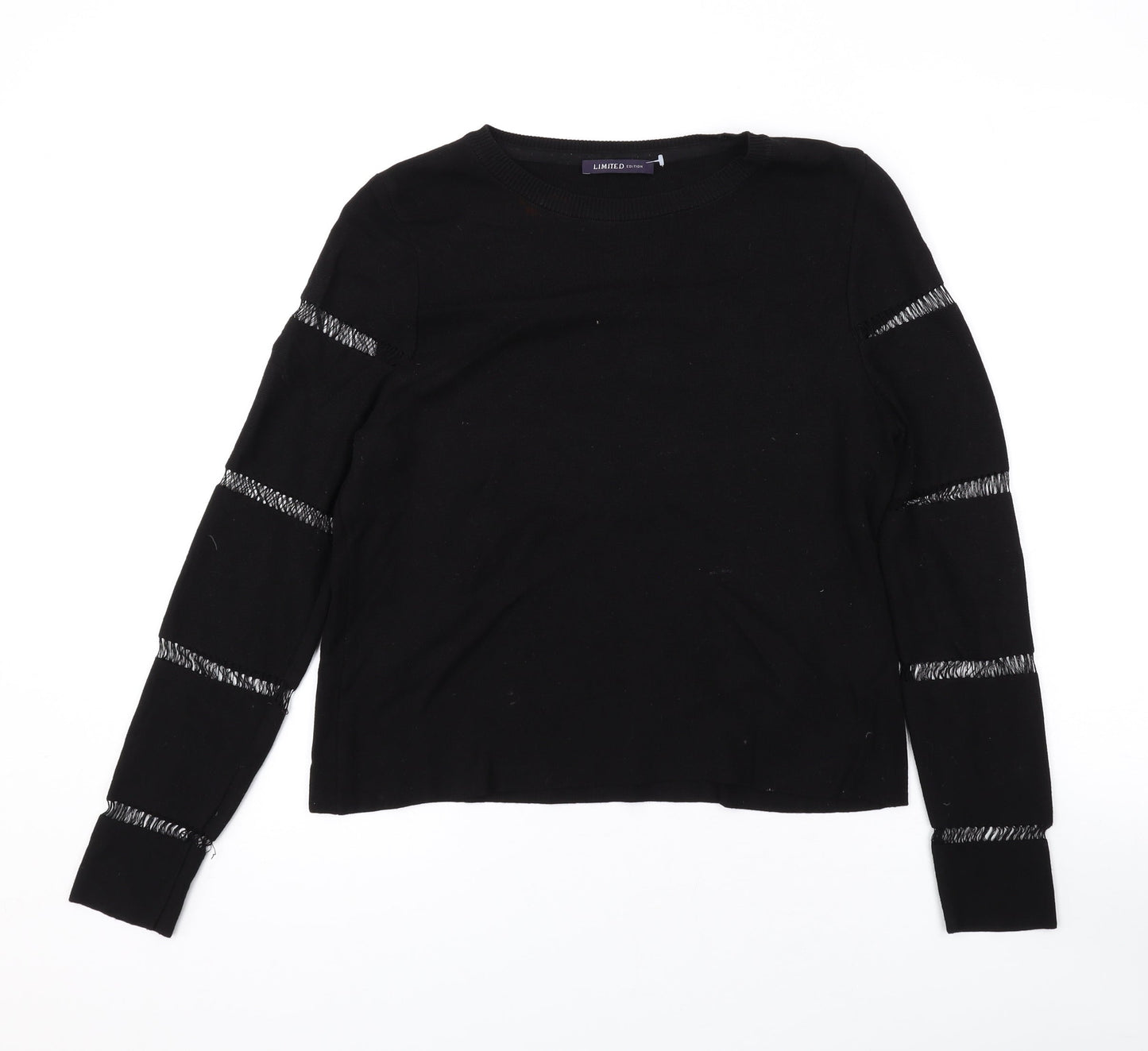 Womens UK Size 12 Marks and Spencer Black Pullover Jumper