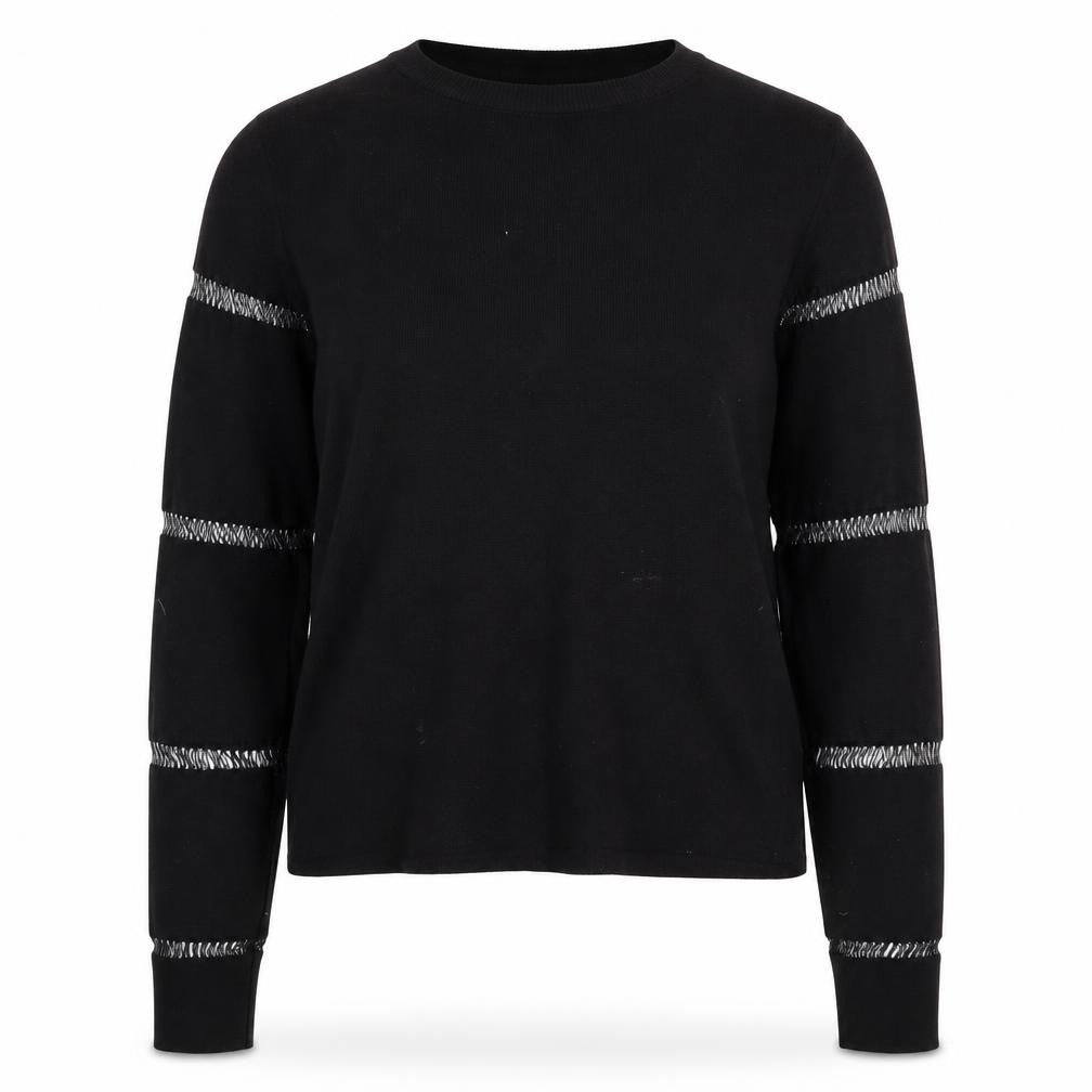 Womens UK Size 12 Marks and Spencer Black Pullover Jumper