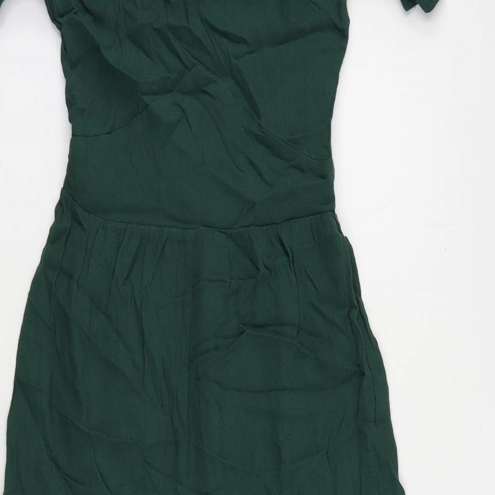 Womens UK Size 6 ASOS One-Piece Green Jumpsuit