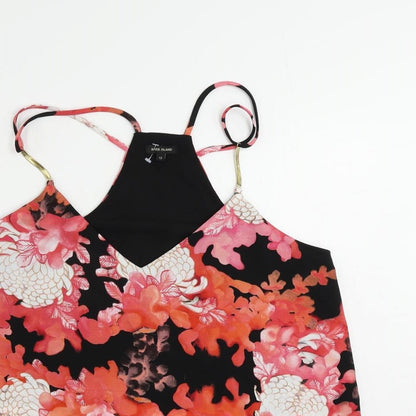 Womens UK Size 12 River Island Red Camisole Tank