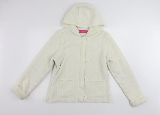 Womens UK Size 12 Falmer White Jacket