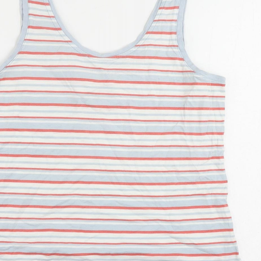 Womens UK Size 6 NEXT Multicoloured Basic Tank