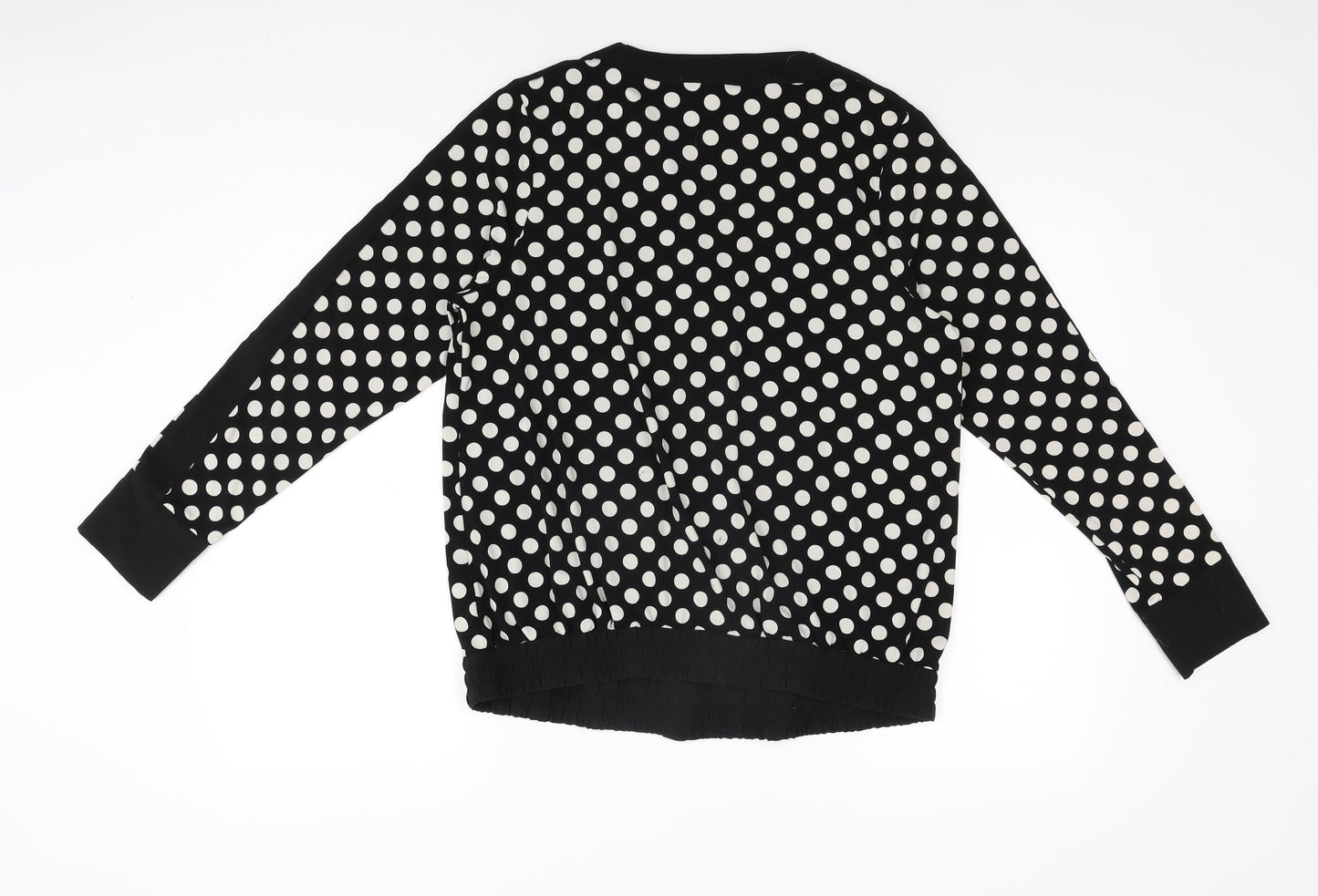 Womens UK Size 14 NEXT Black Basic Blouse
