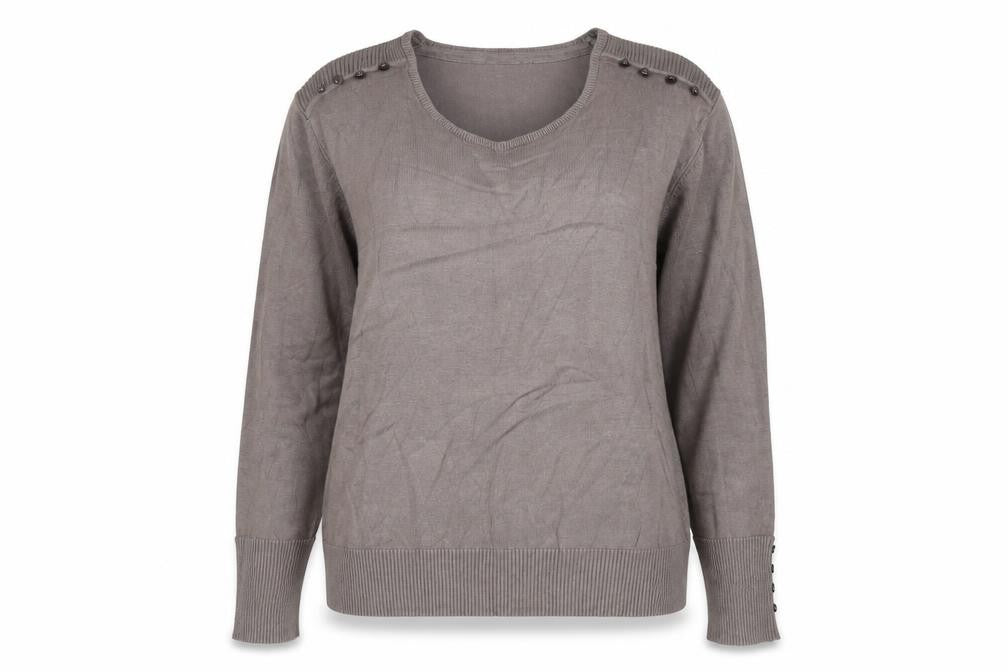 Womens UK Size XL Micha Brown Pullover Jumper
