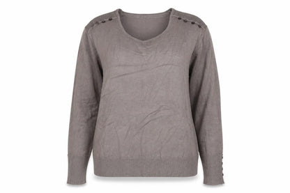 Womens UK Size XL Micha Brown Pullover Jumper